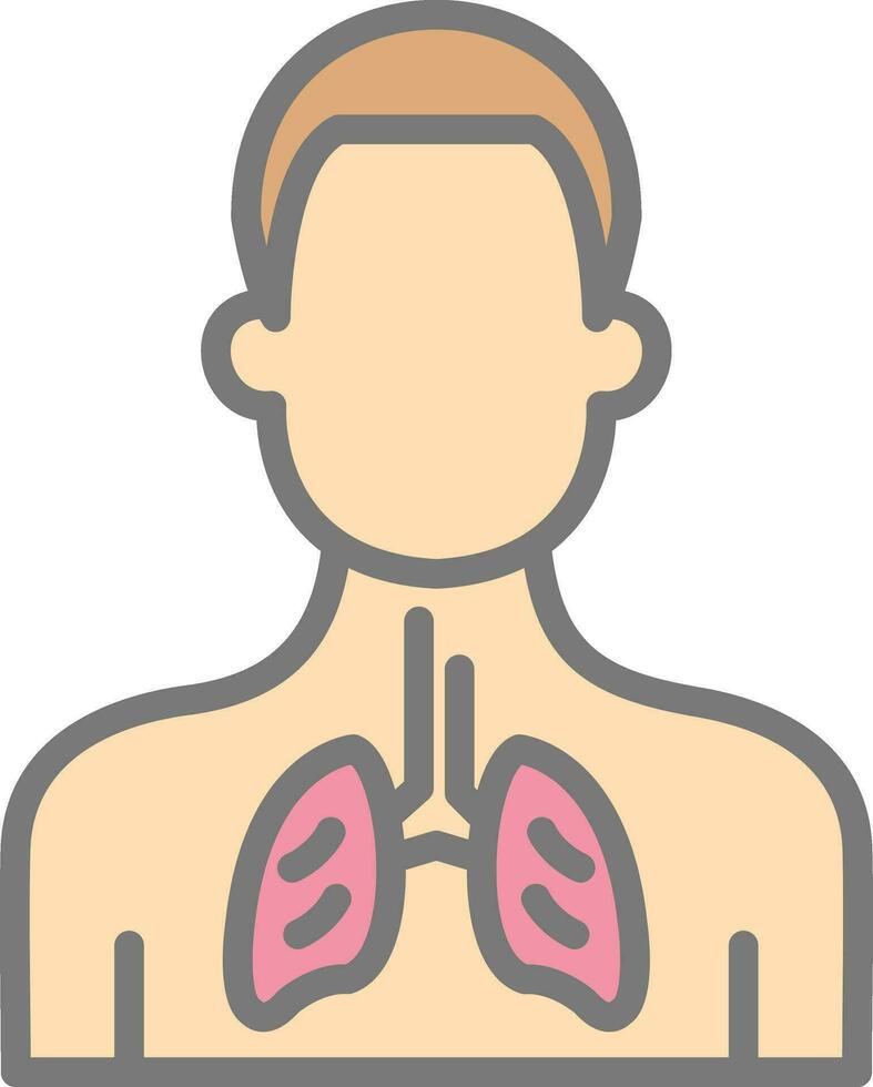 Asthma Vector Icon Design
