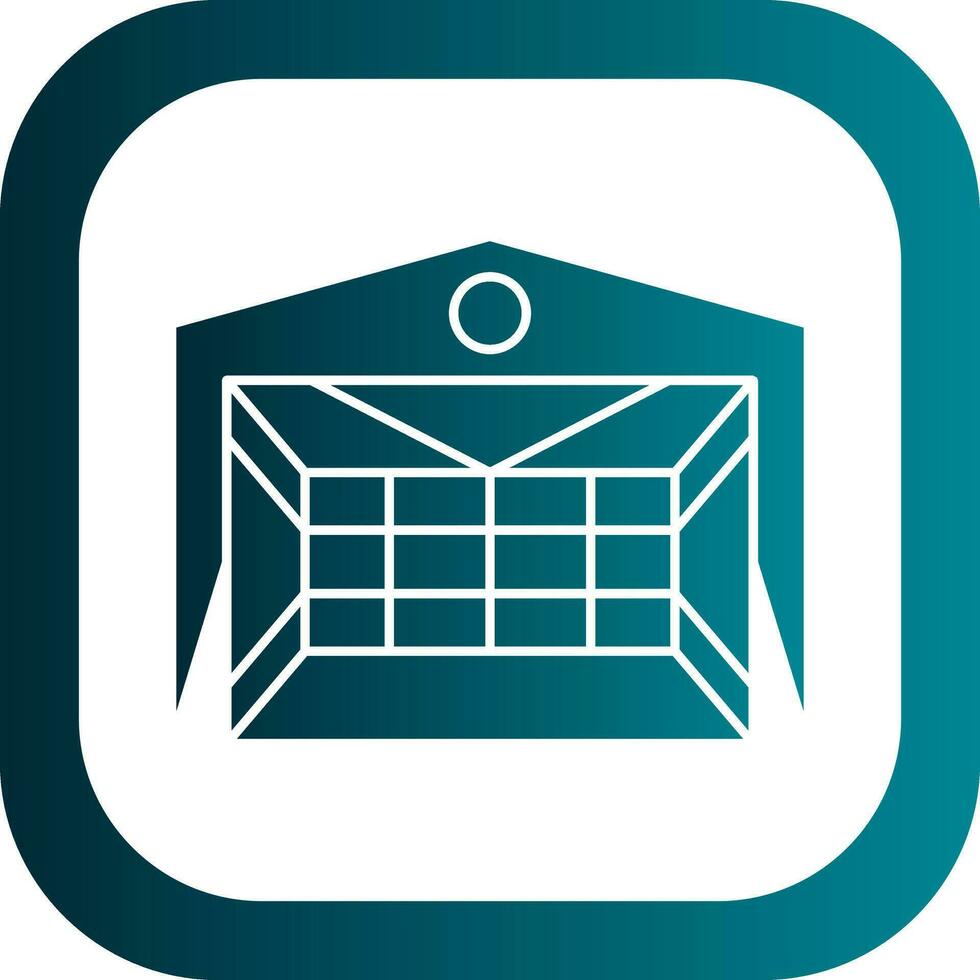 Goal post Vector Icon Design