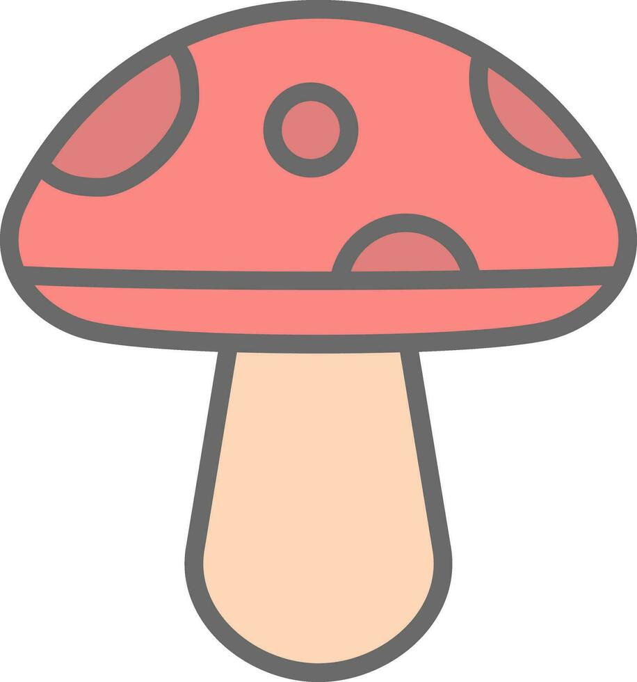 Fungus Vector Icon Design