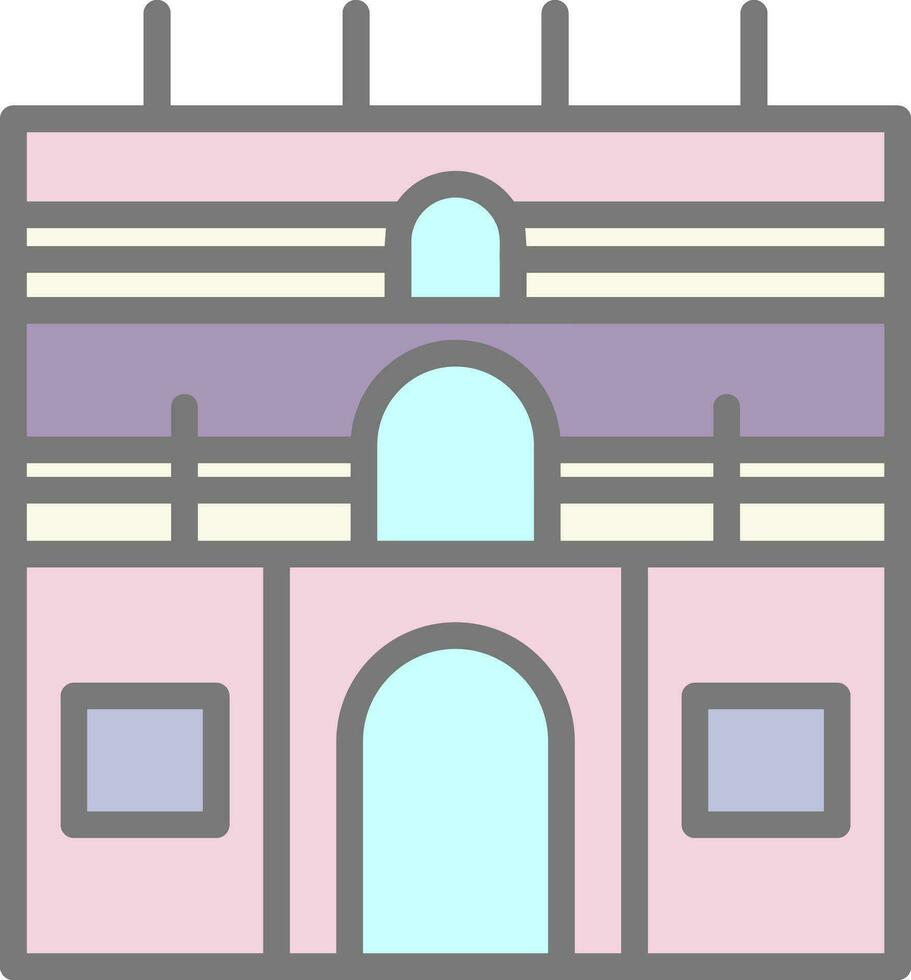Royal conservatory Vector Icon Design