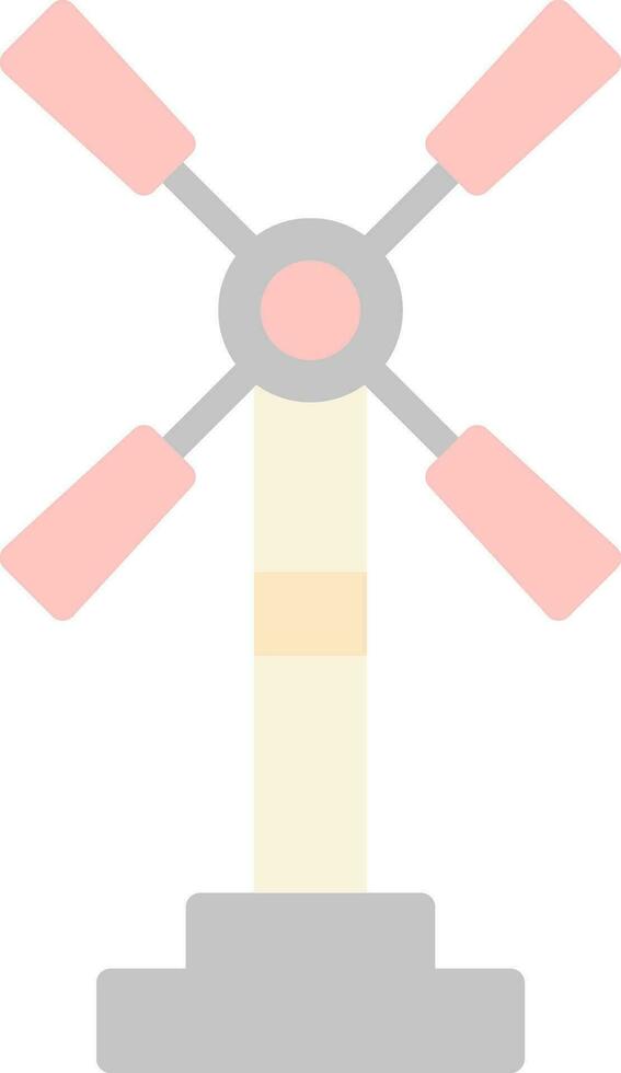 Windmill Vector Icon Design