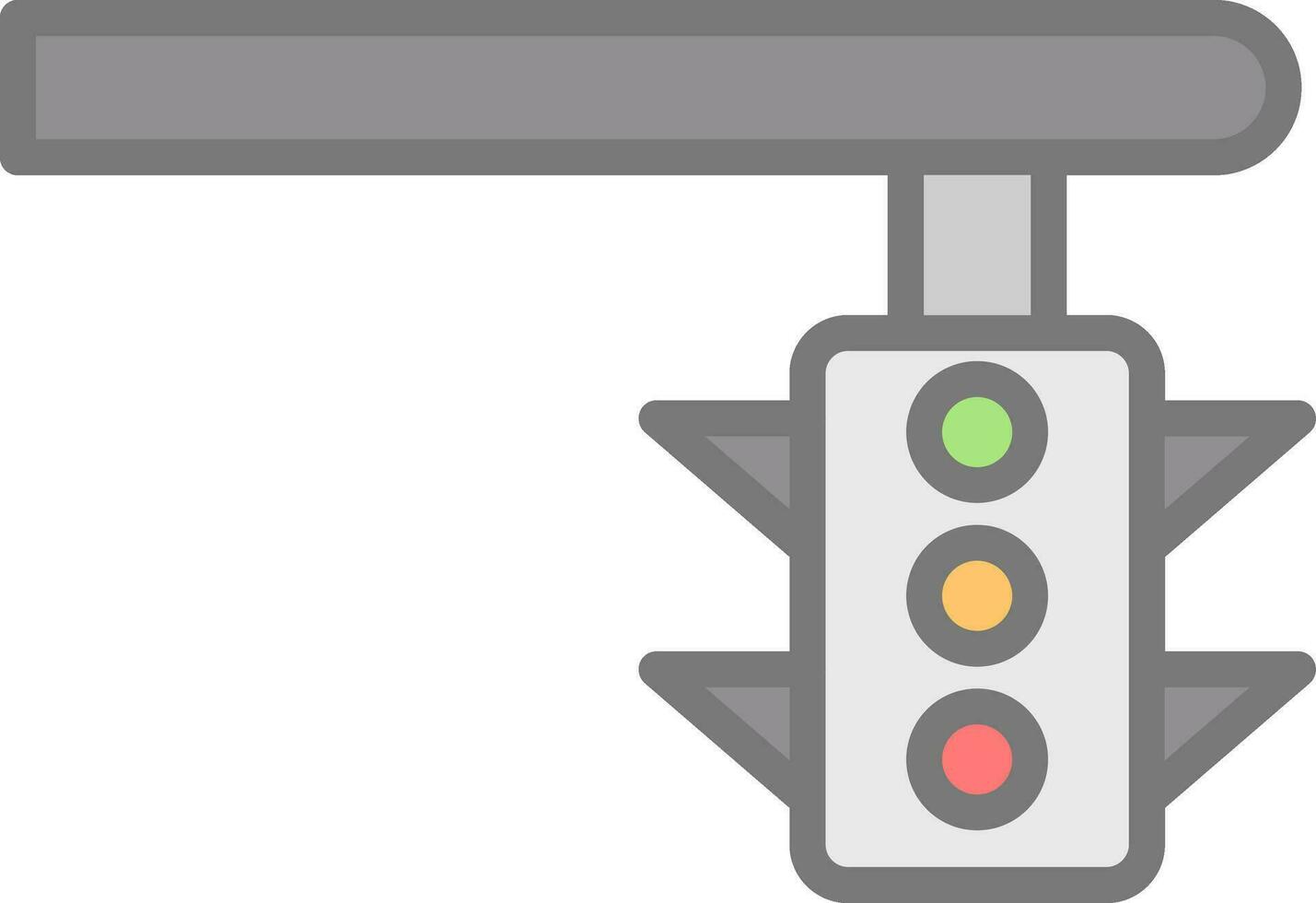 Traffic light Vector Icon Design