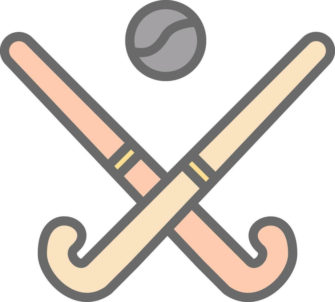 Hockey Vector Icon Design