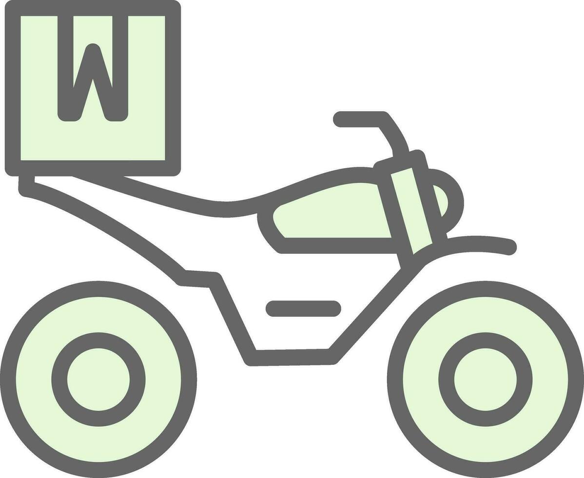 Motocross Vector Icon Design