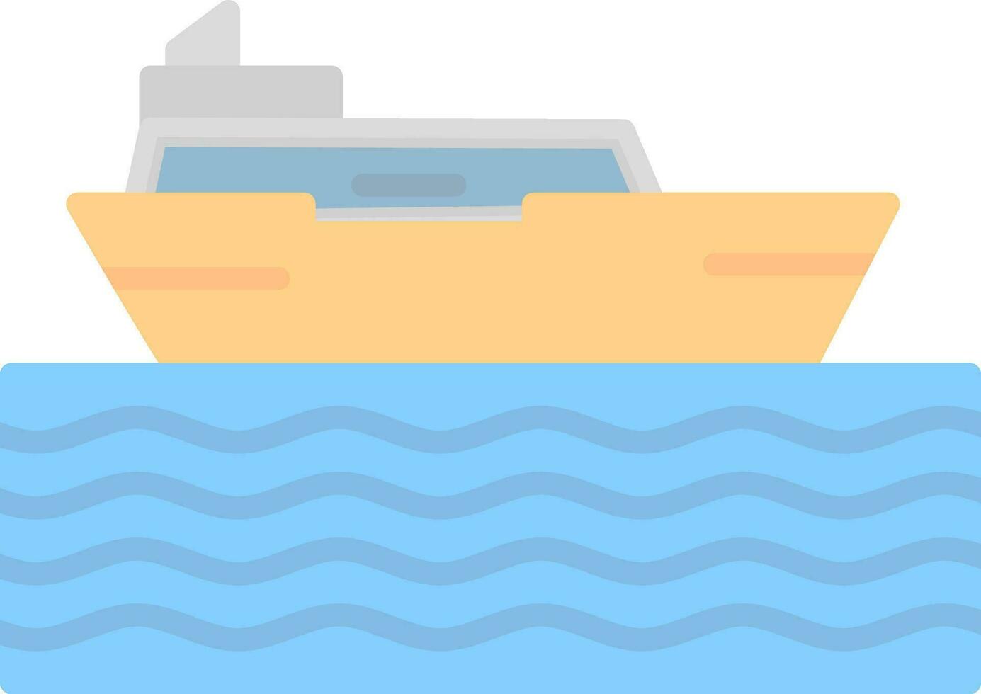 Cruise Vector Icon Design