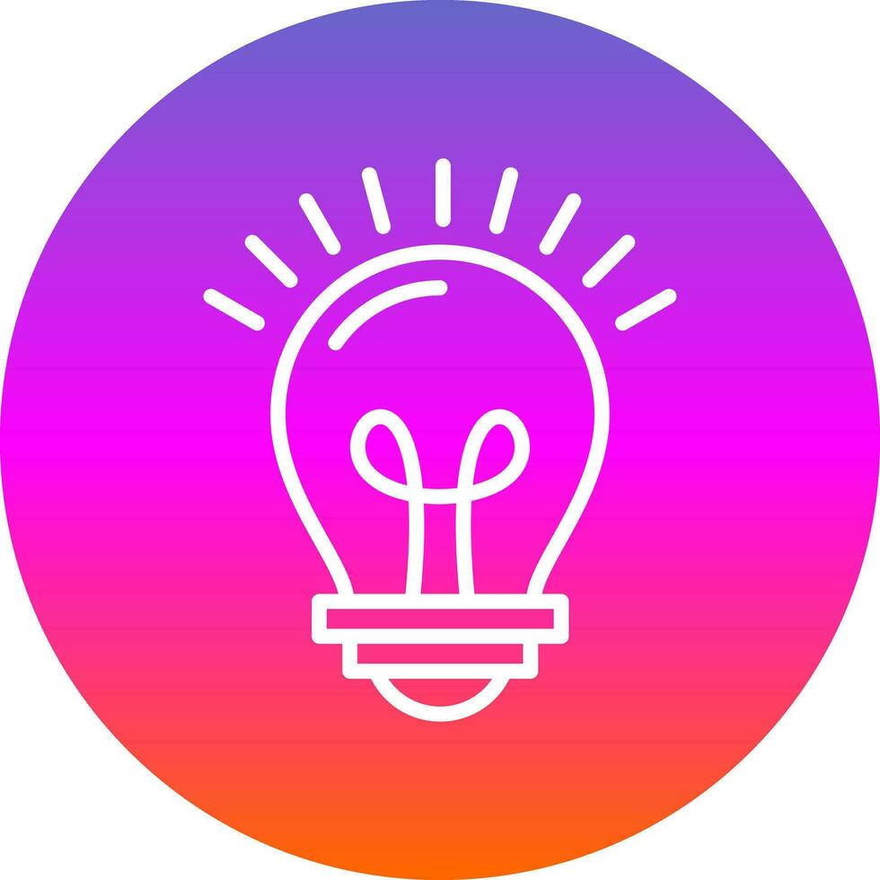 Lamp Vector Icon Design