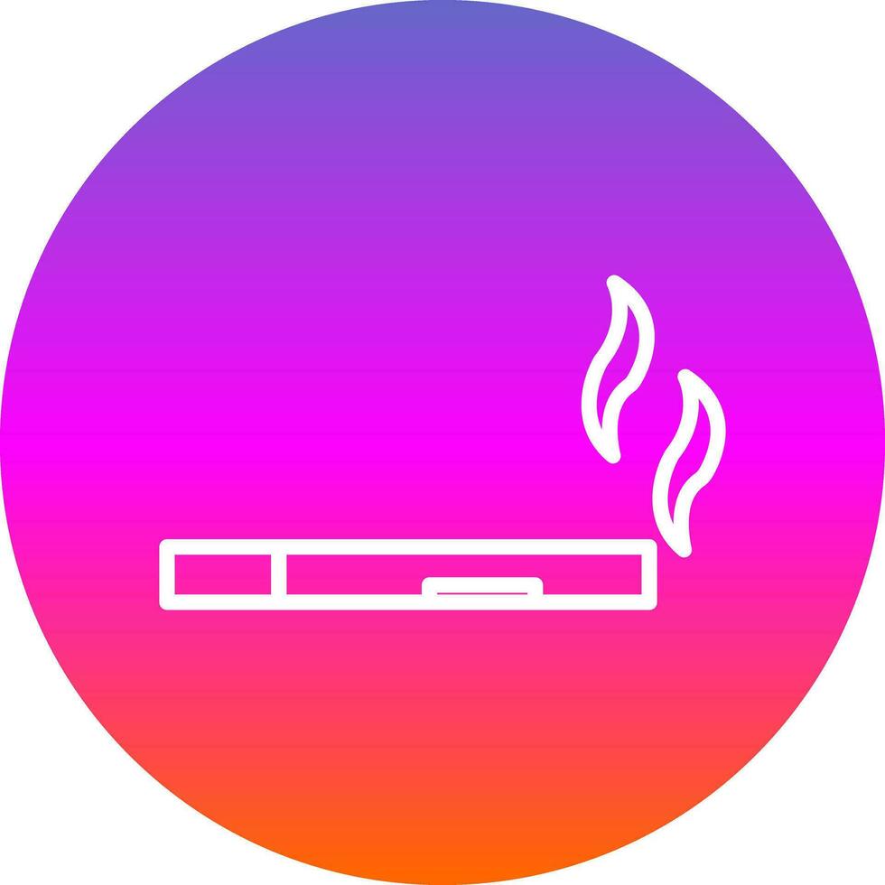 diseño de icono de vector de cigarro