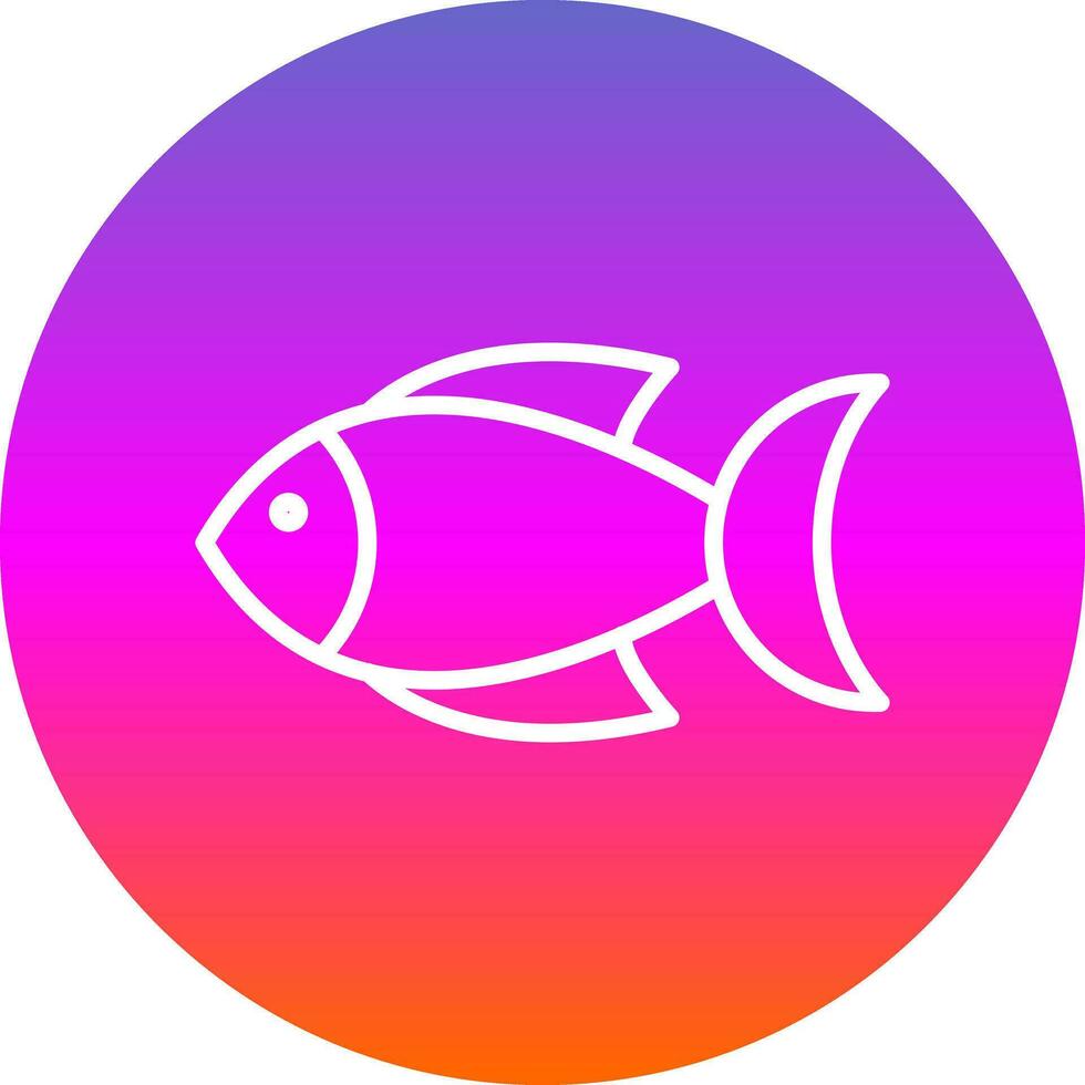 diseño de icono de vector de pescado