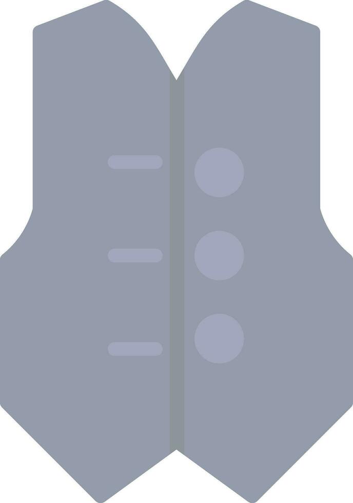 Waistcoat Vector Icon Design