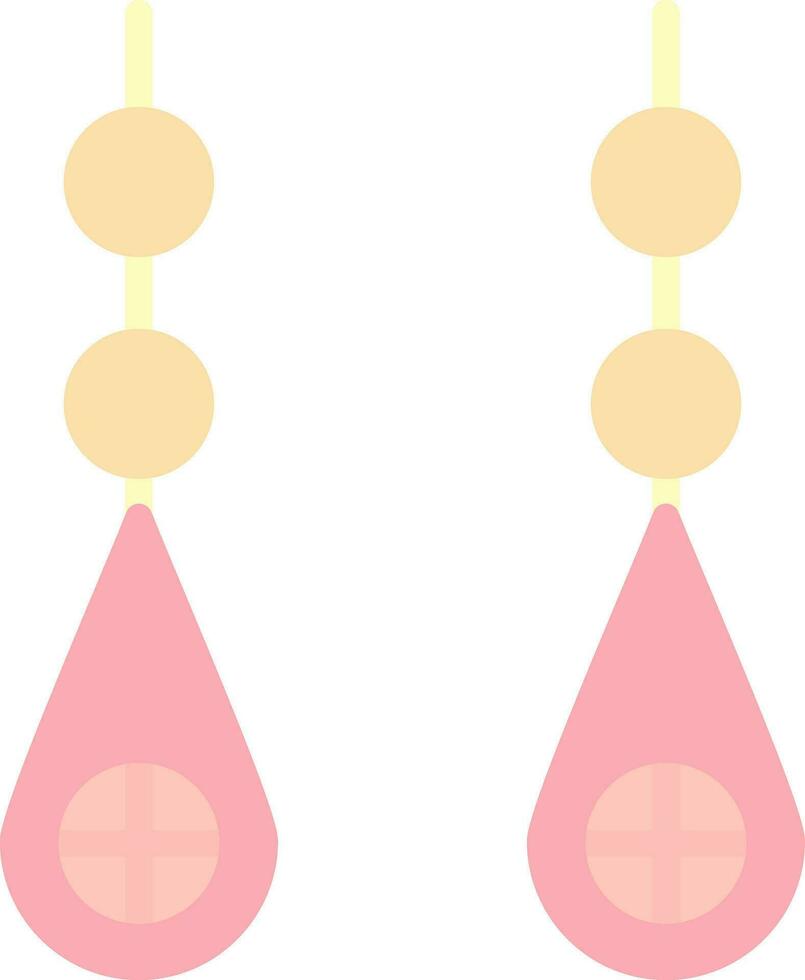 Earring Vector Icon Design