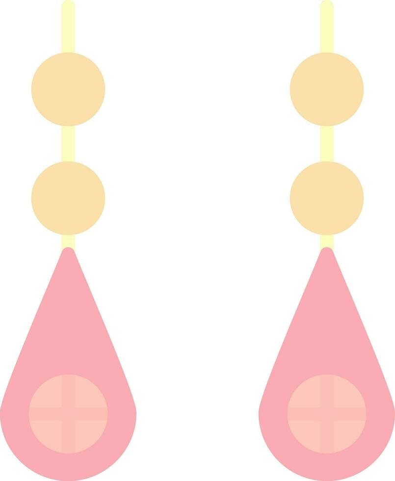 Earring Vector Icon Design