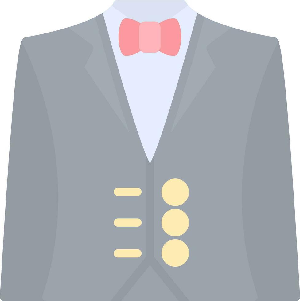 traje vector icono diseño