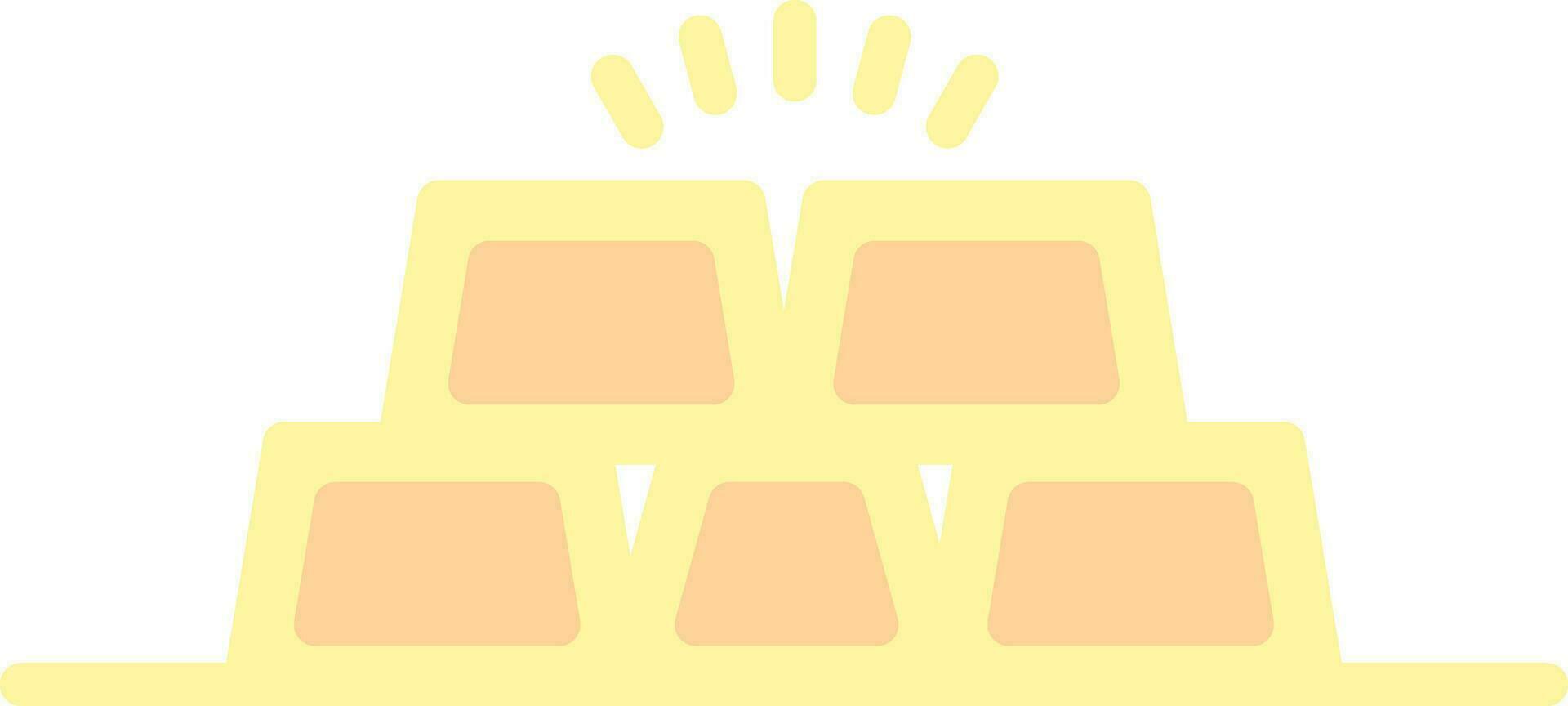 Ingots Vector Icon Design