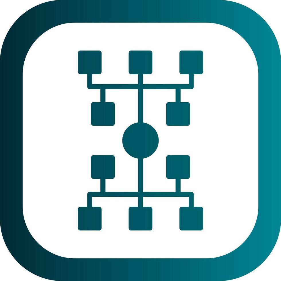 diseño de icono de vector de algoritmo