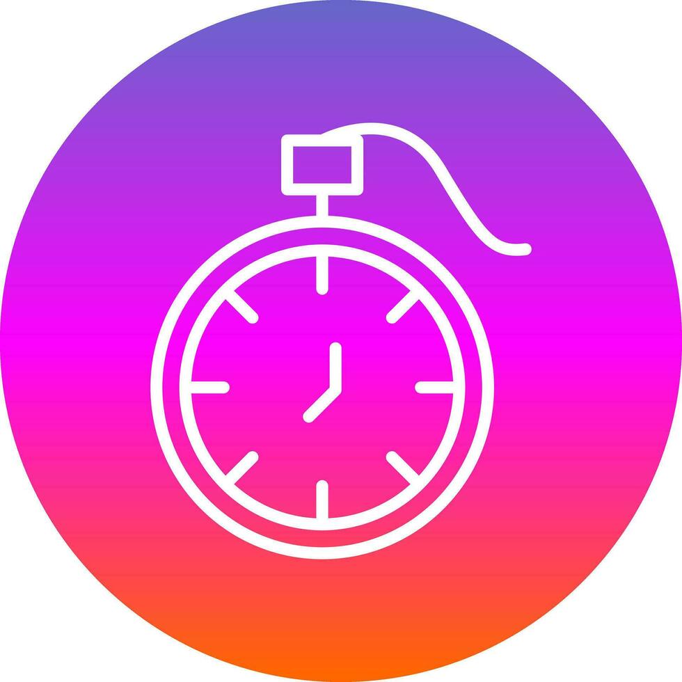 Pocket watch Vector Icon Design