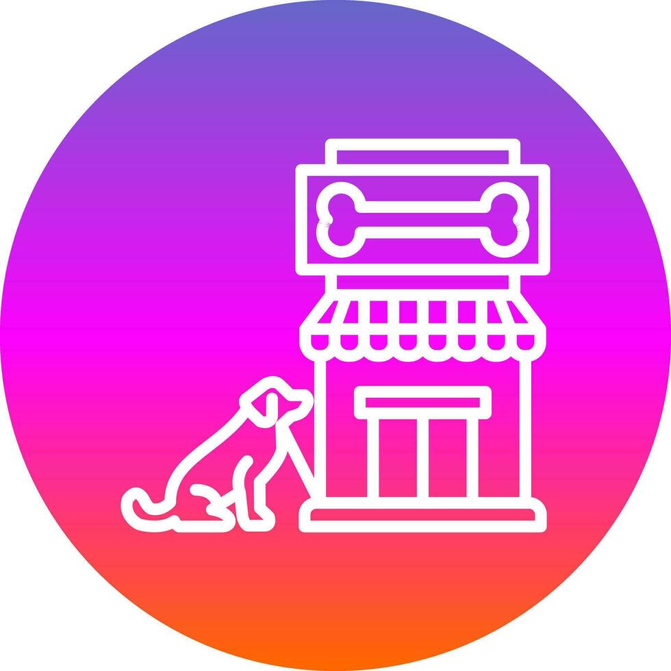 Pet shop Vector Icon Design