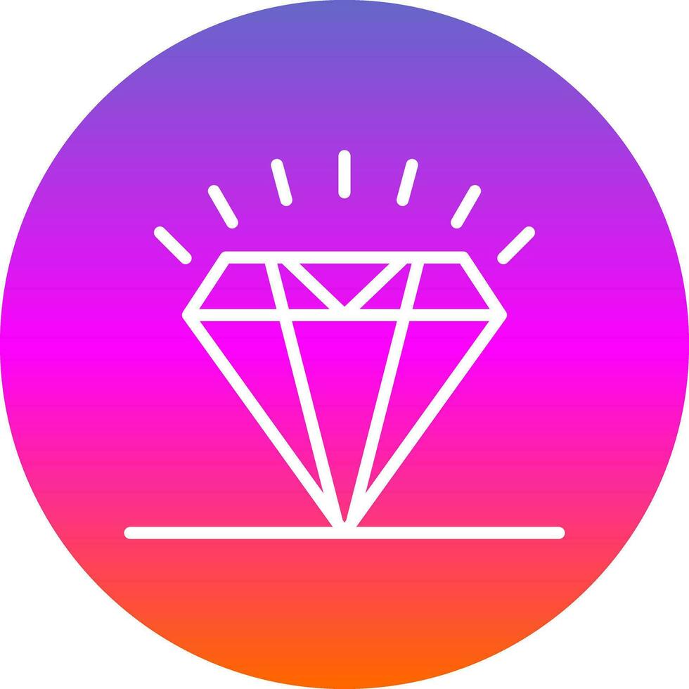 Diamond Vector Icon Design