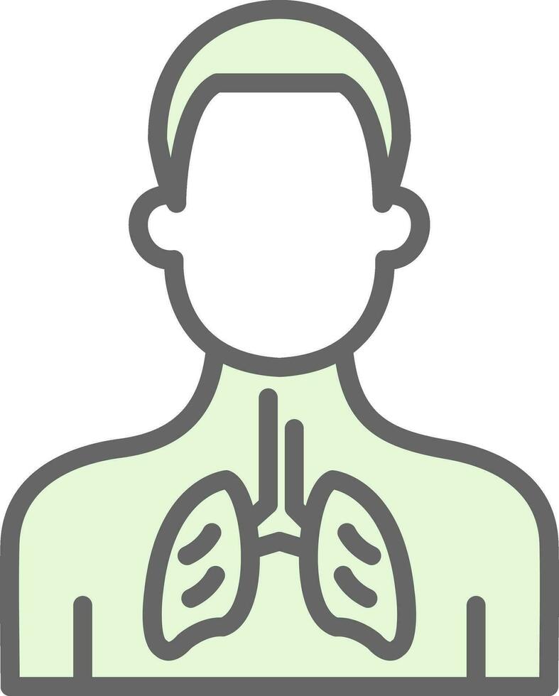 Asthma Vector Icon Design