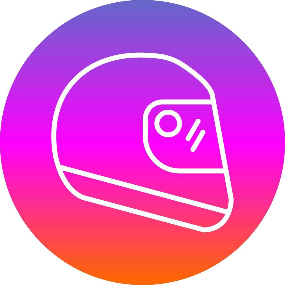 Helmet Vector Icon Design