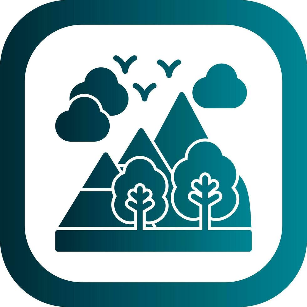 Alps Vector Icon Design