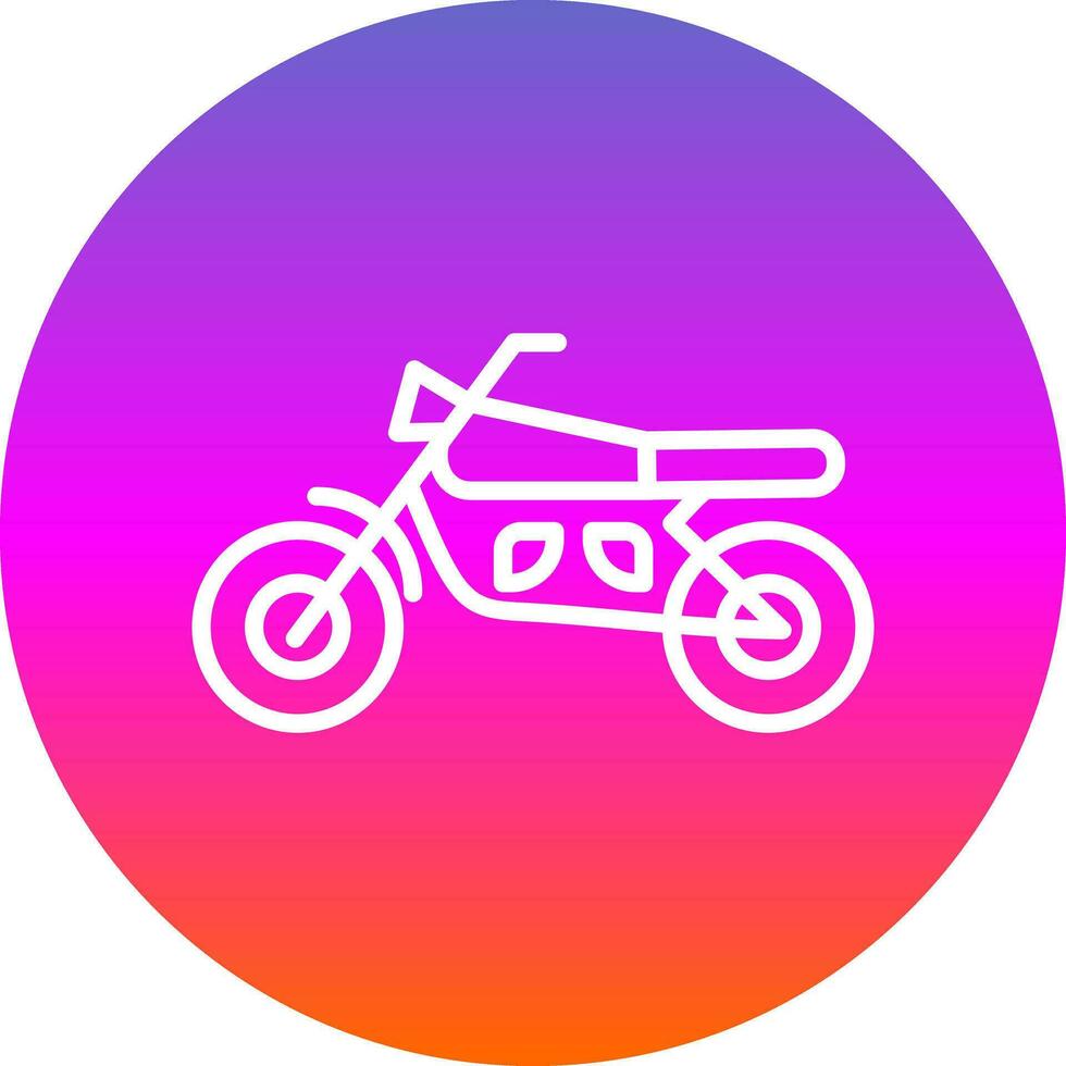 diseño de icono de vector de moto