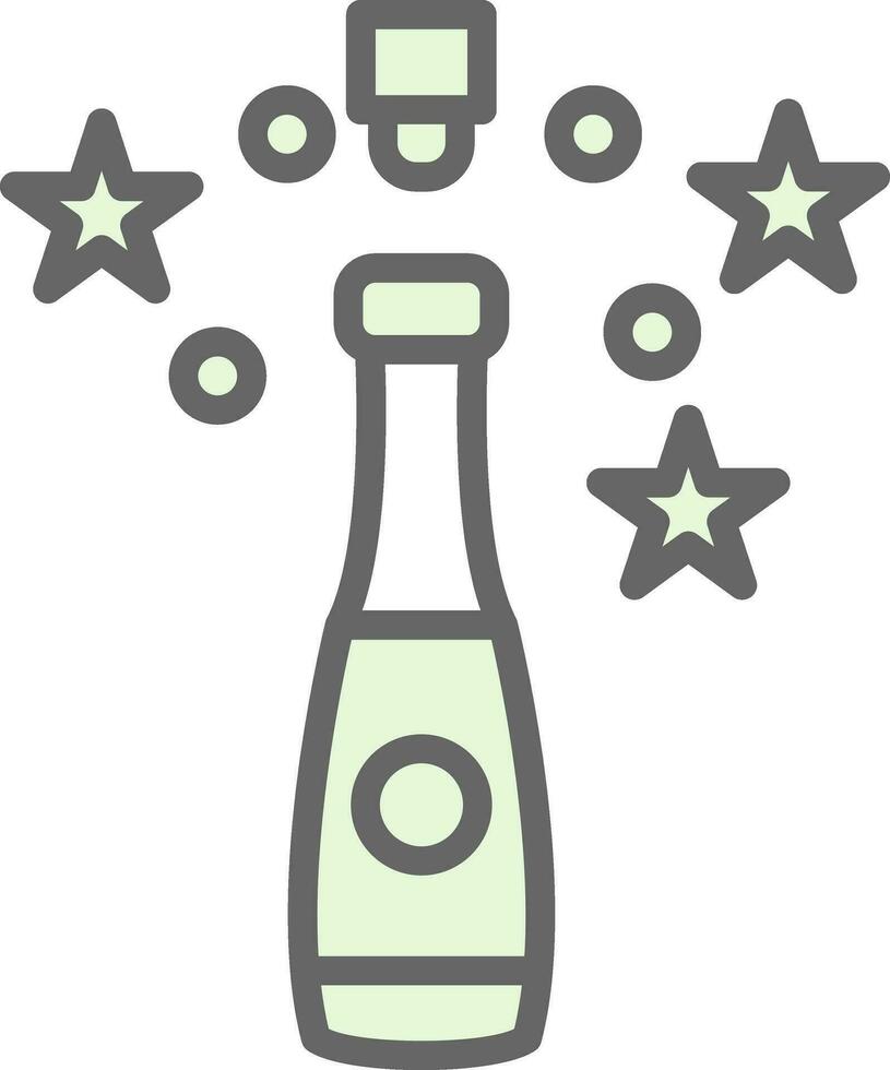 Champagne Vector Icon Design