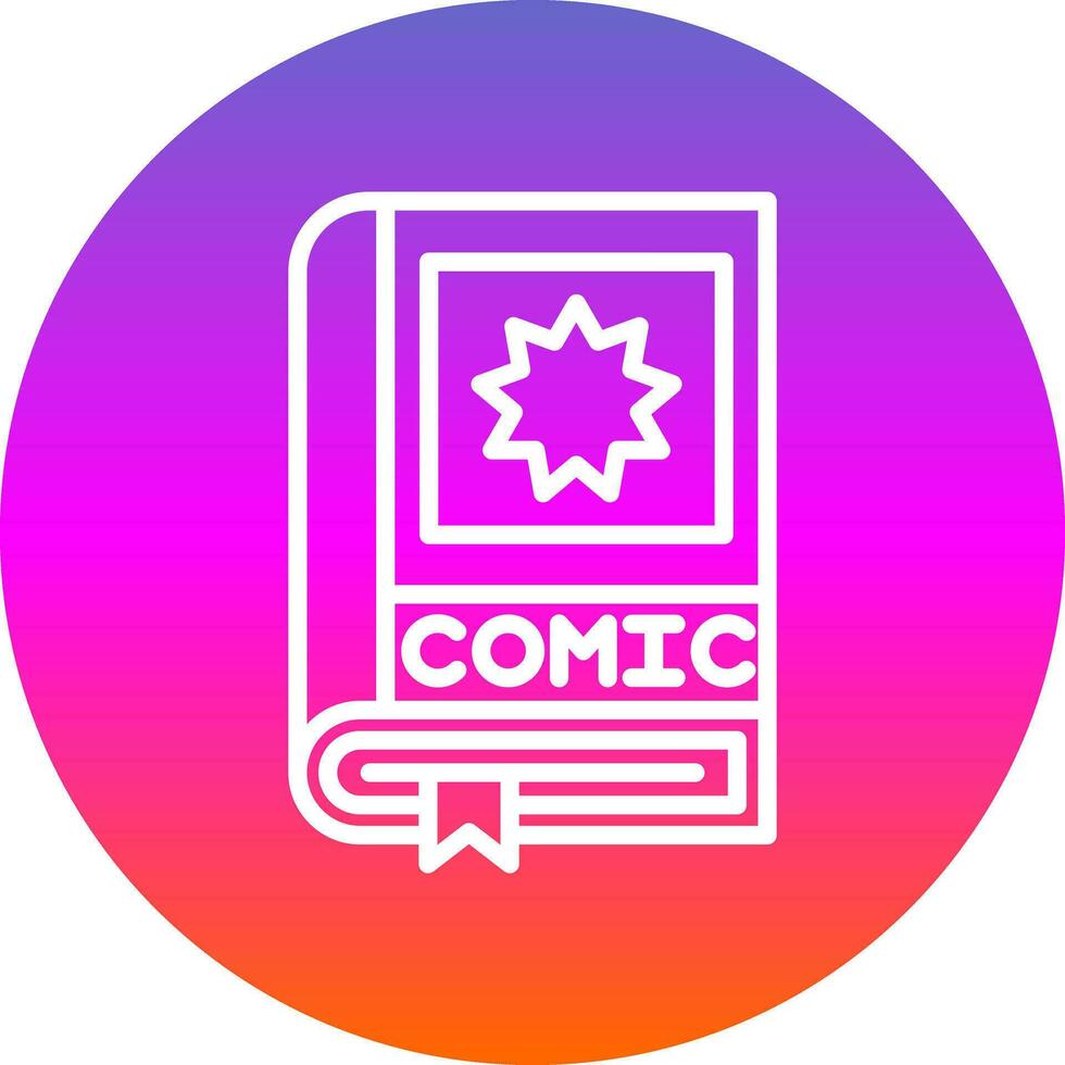 Comic book Vector Icon Design