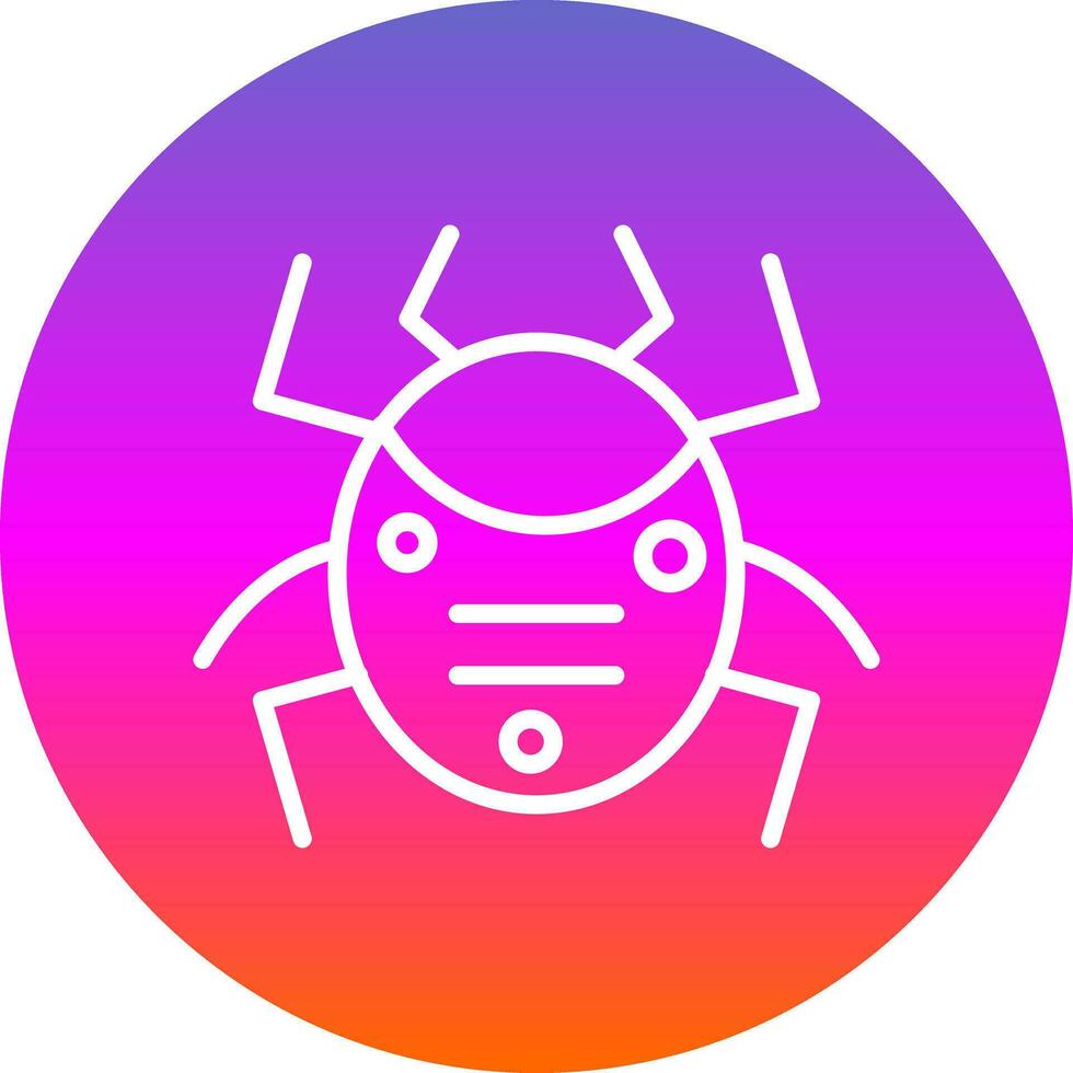 Bug Vector Icon Design