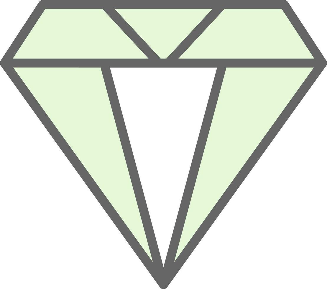 diseño de icono de vector de diamante