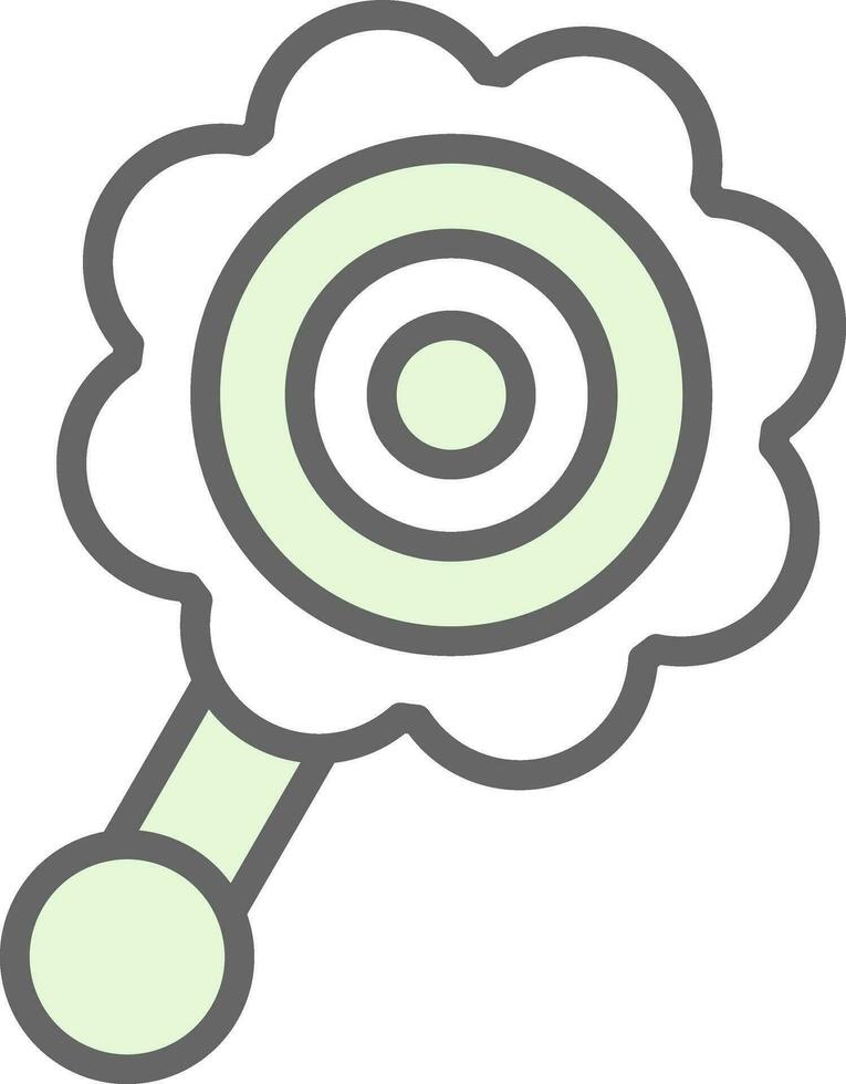 Brooch Vector Icon Design