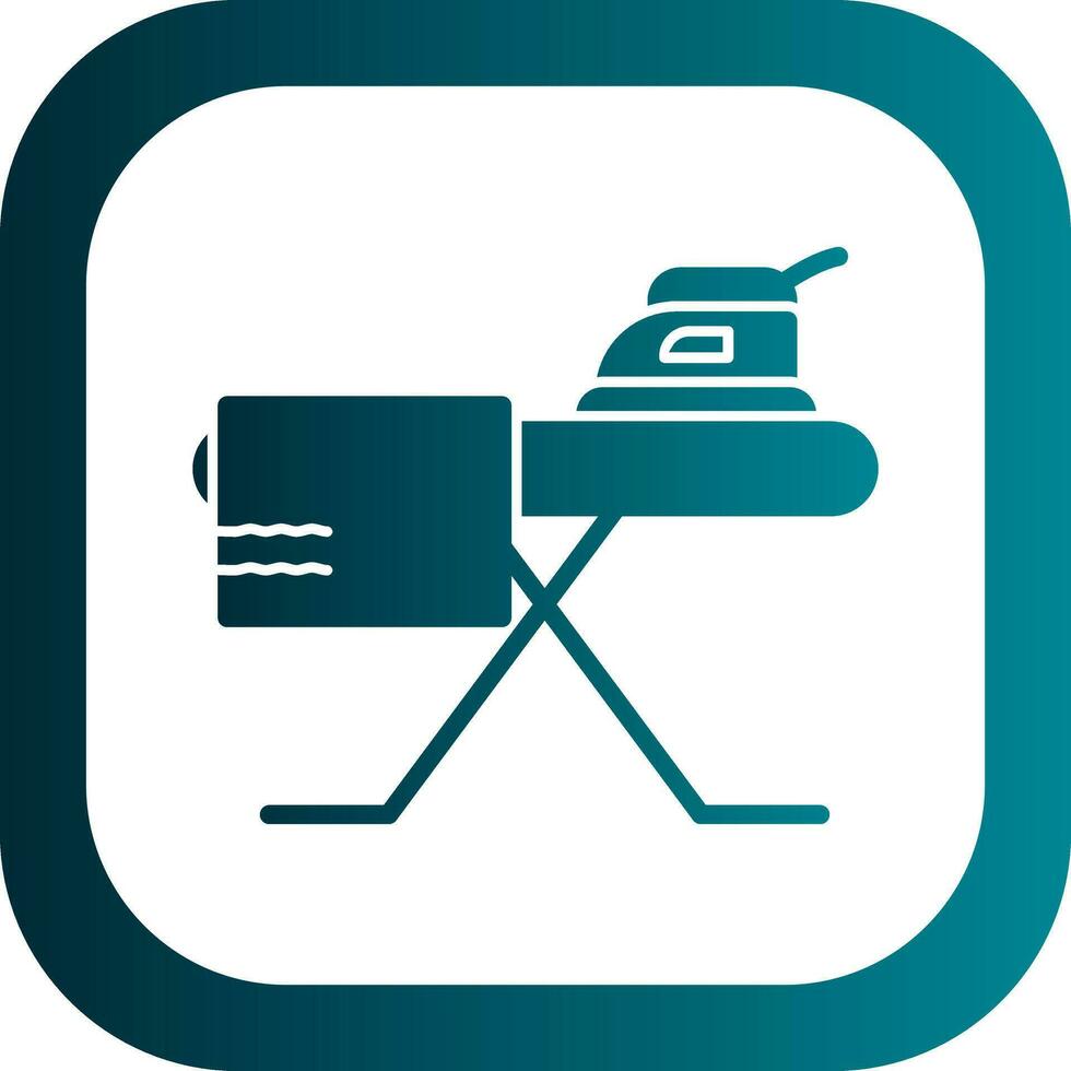 Ironing Vector Icon Design