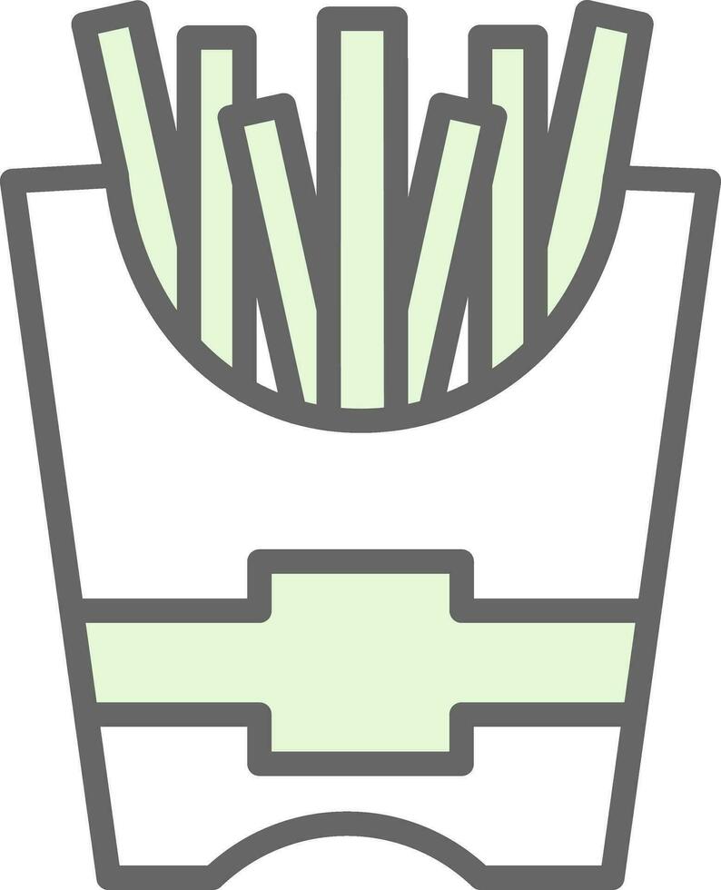 Frites Vector Icon Design