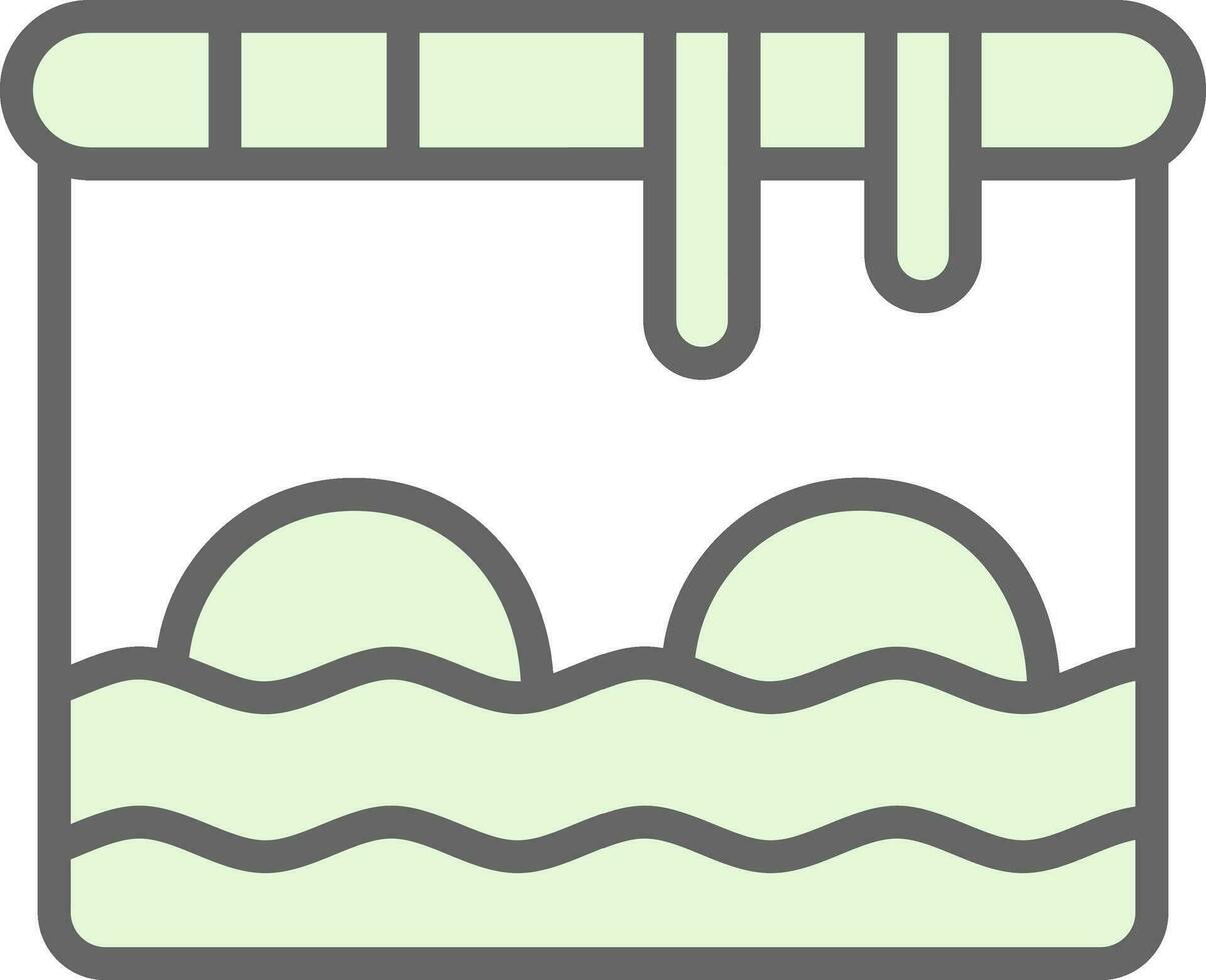 Canal Vector Icon Design