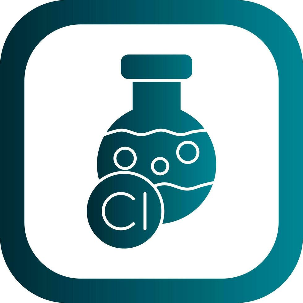 Chlorine Vector Icon Design