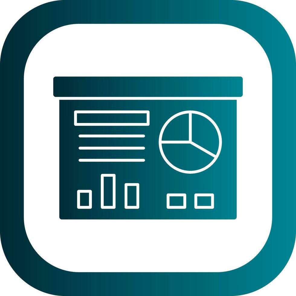 Presentation Vector Icon Design