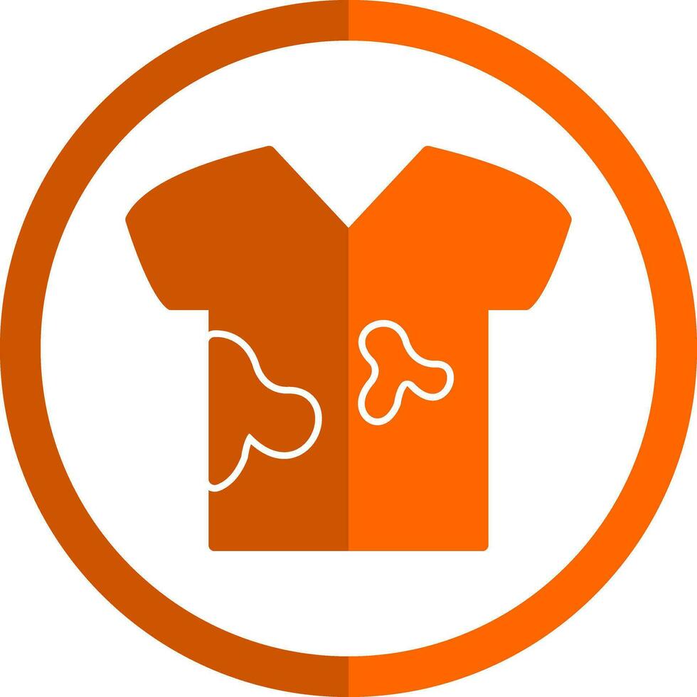 Dirty clothes Vector Icon Design