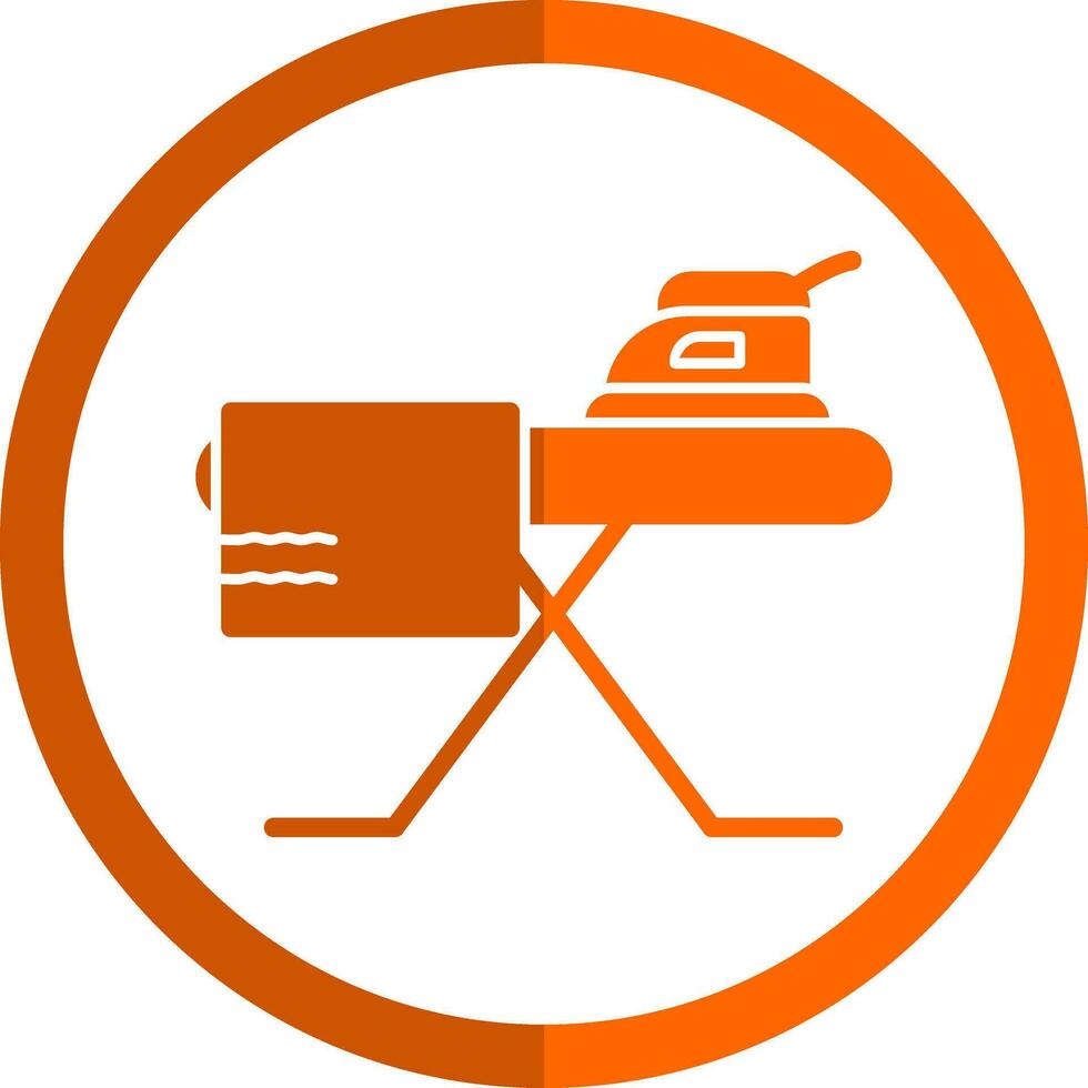 Ironing Vector Icon Design