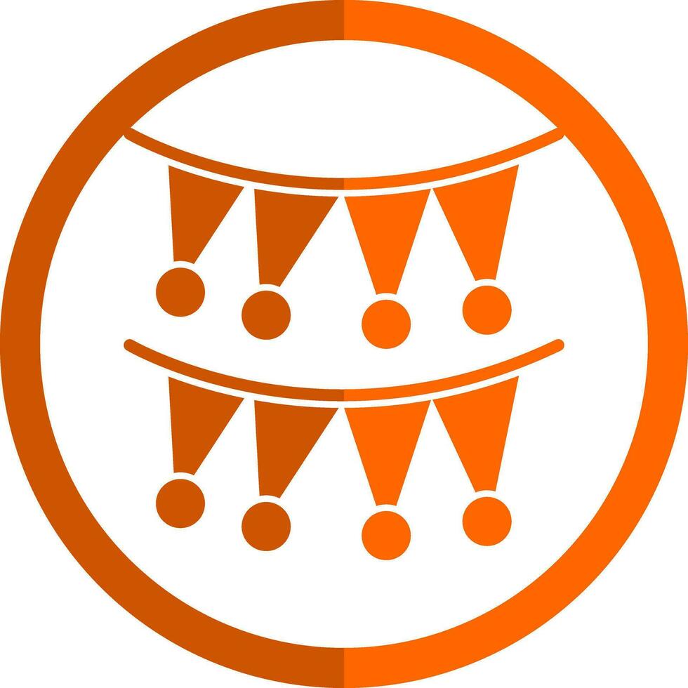 Garlands Vector Icon Design