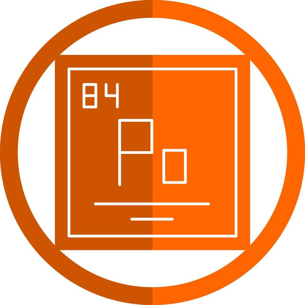 Polonium Vector Icon Design