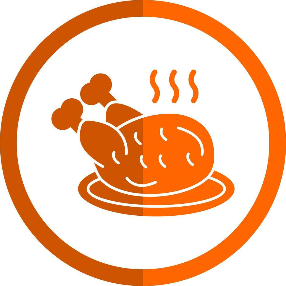 Chicken Vector Icon Design