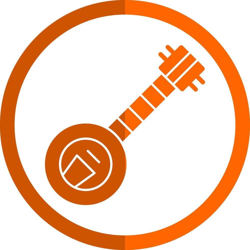 Banjo Vector Icon Design