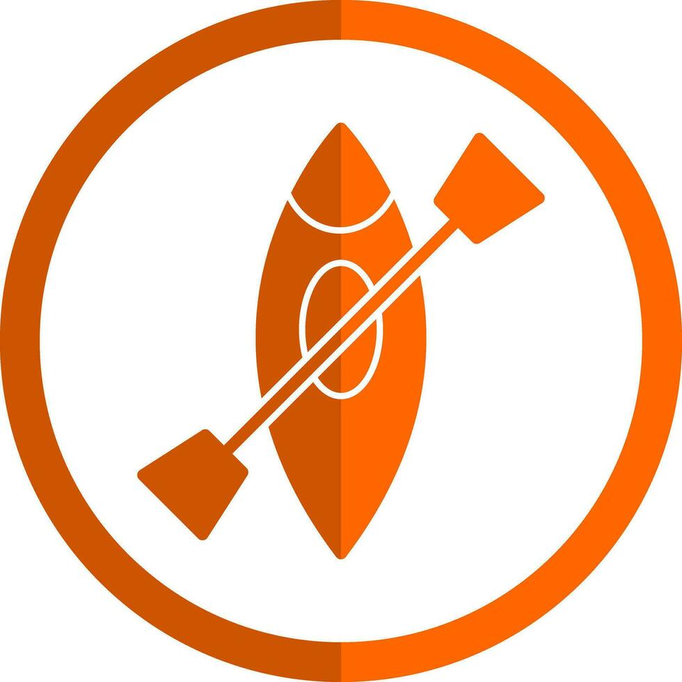 Kayak Vector Icon Design