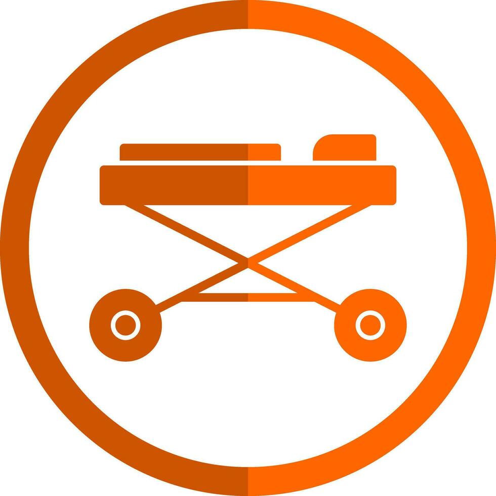 Stretcher Vector Icon Design