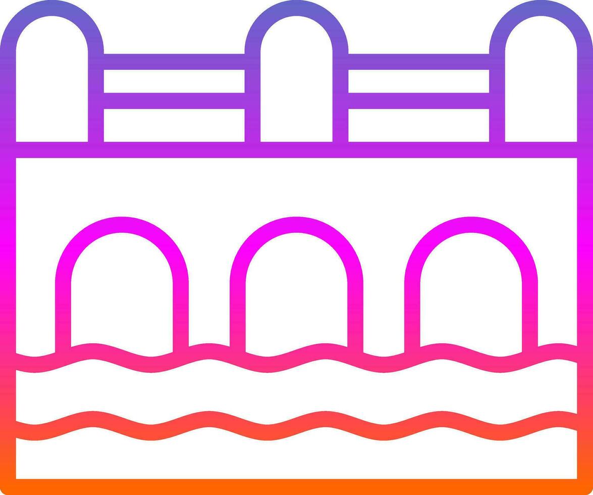 Canal Vector Icon Design