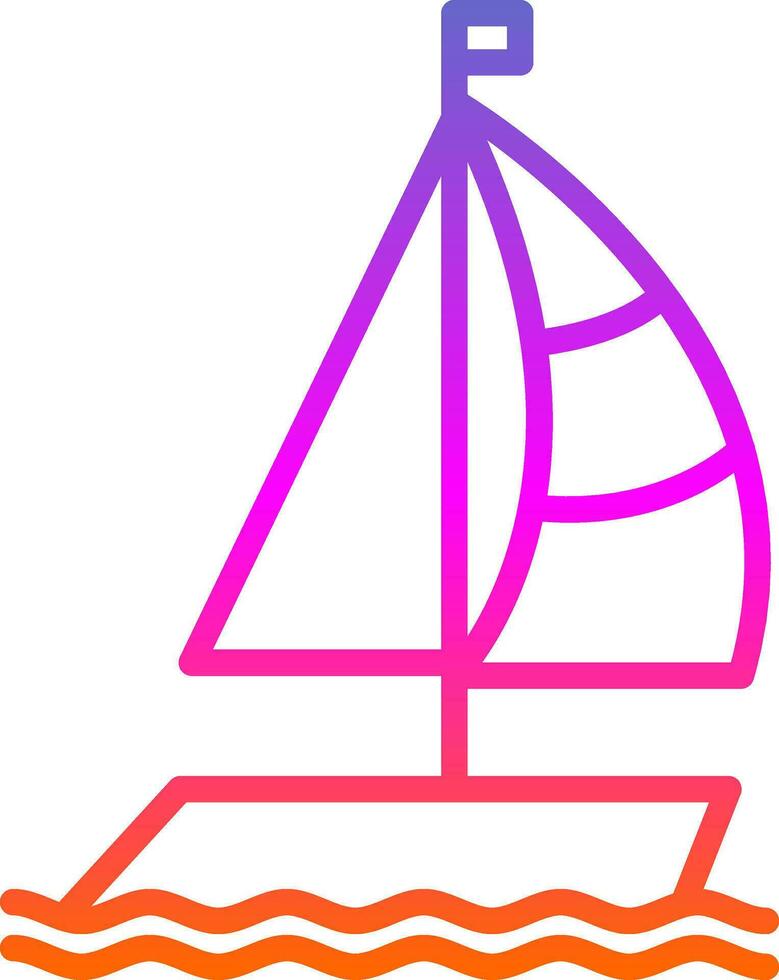 Boat Vector Icon Design