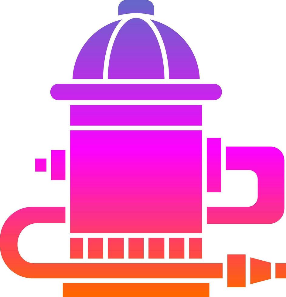 Hydrant Vector Icon Design