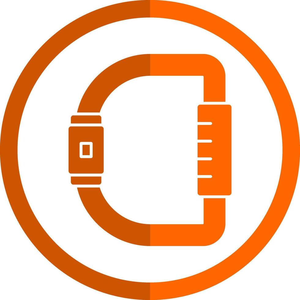 Carabiner Vector Icon Design