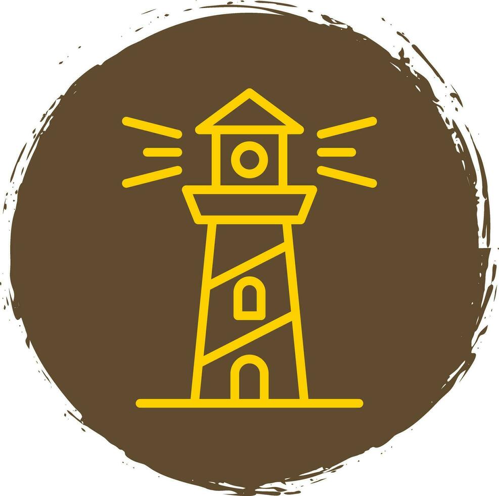 Lighthouse Vector Icon Design