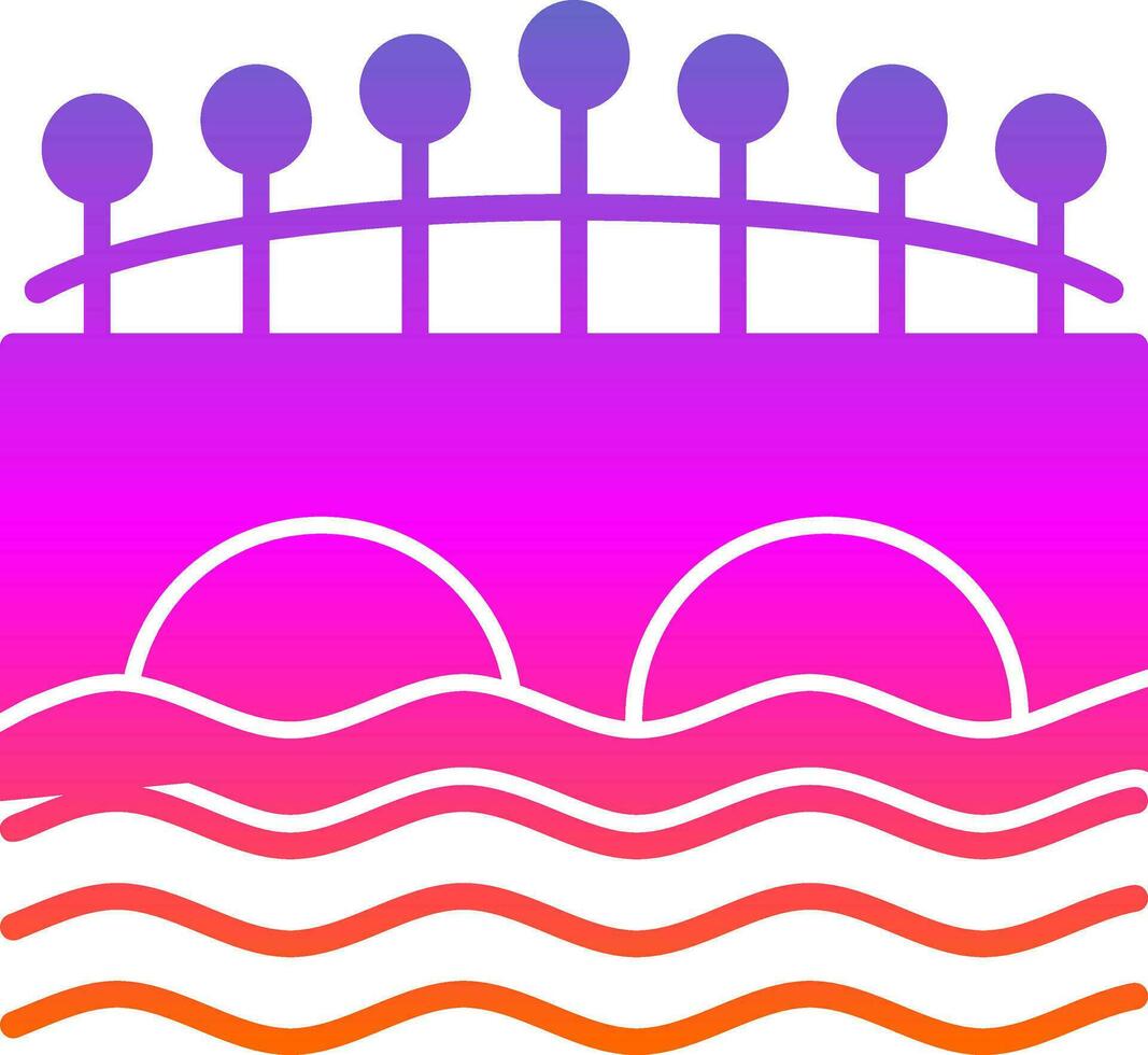Canal Vector Icon Design