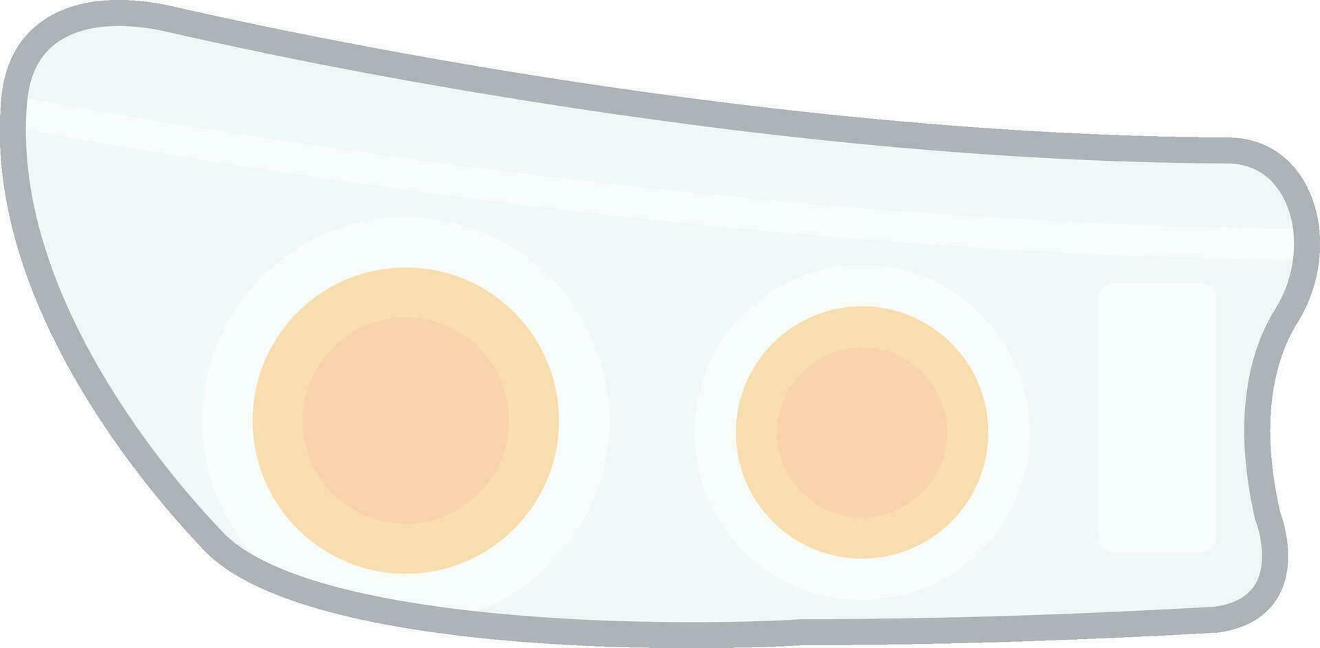 Head light Vector Icon Design